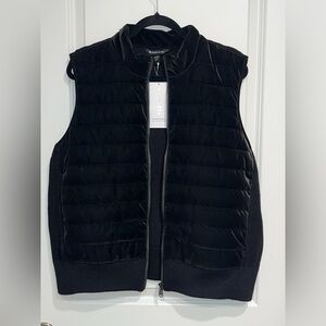 NWT Athleta Hanover Hybrid Vest, BLACK SIZE 2X #464618